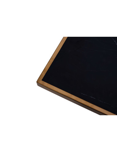 Tampo Dourado Mármore Negra (Marquina)