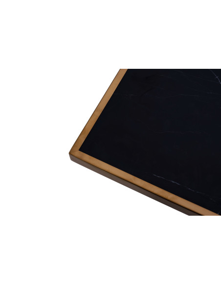 Tampo Dourado Mármore Negra (Marquina)