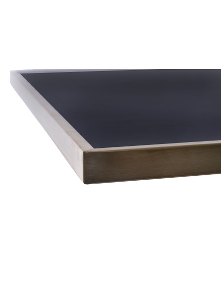 Tampo Dourado Mármore Negra (Marquina)