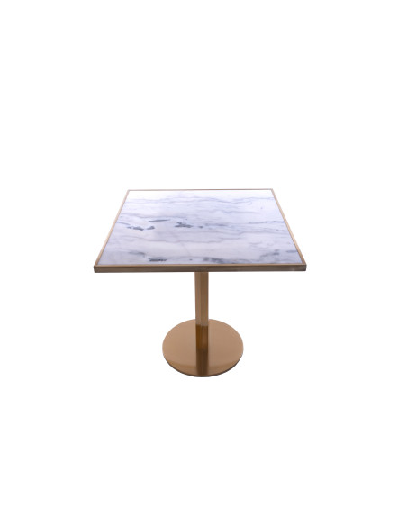 Tampo Dourado Mármore Branca