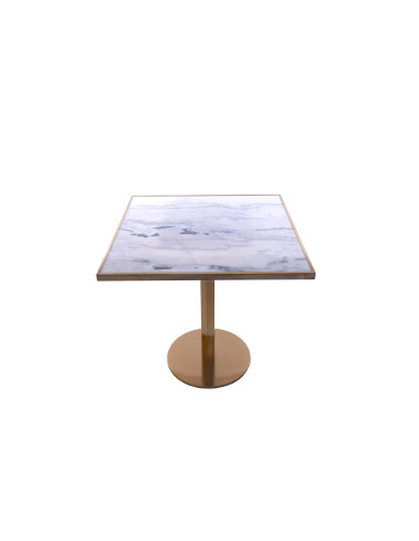 Mesa Inox Dourada - GM-RAI-002O